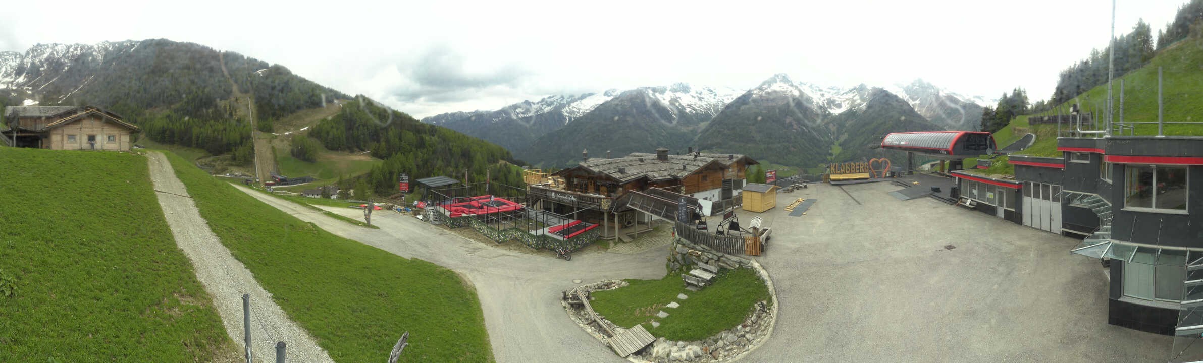 Archived image Webcam Klausberg - mountain restaurant Kristallalm in Ahrn Valley (South Tyrol)