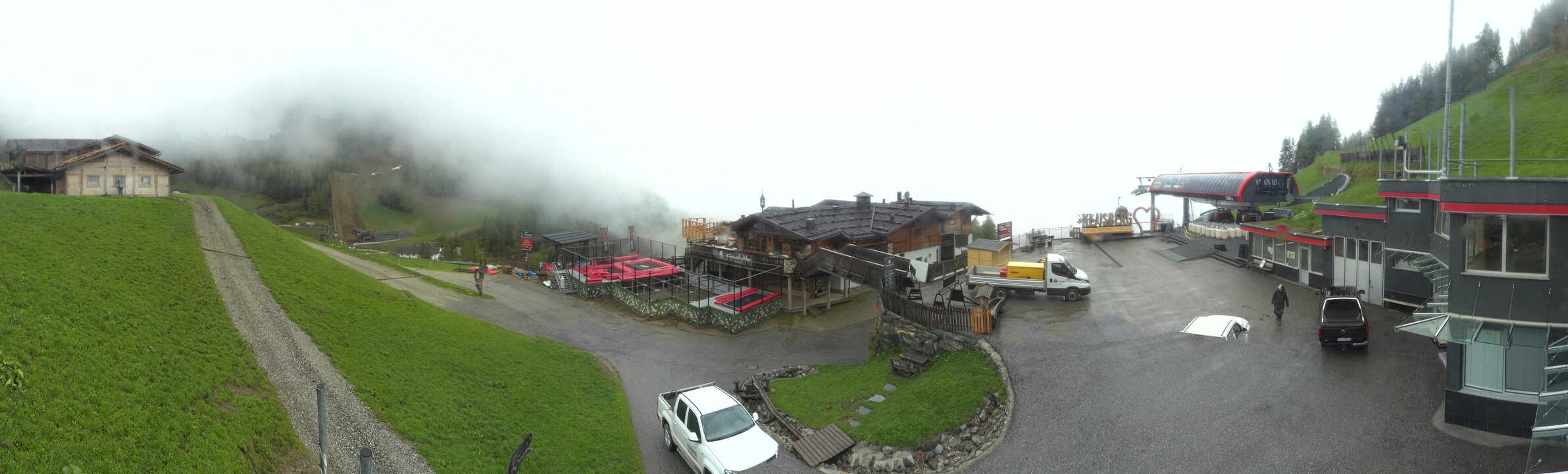 Archived image Webcam Klausberg - mountain restaurant Kristallalm in Ahrn Valley (South Tyrol)