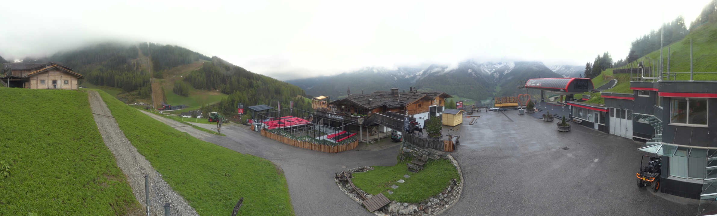 Archiv Foto Webcam Klausberg - Blick auf Kristallalm im Ahrntal (Südtirol)