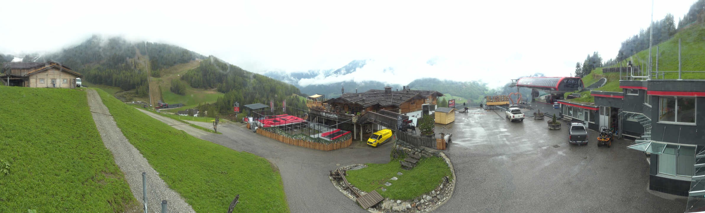 Archiv Foto Webcam Klausberg - Blick auf Kristallalm im Ahrntal (Südtirol)