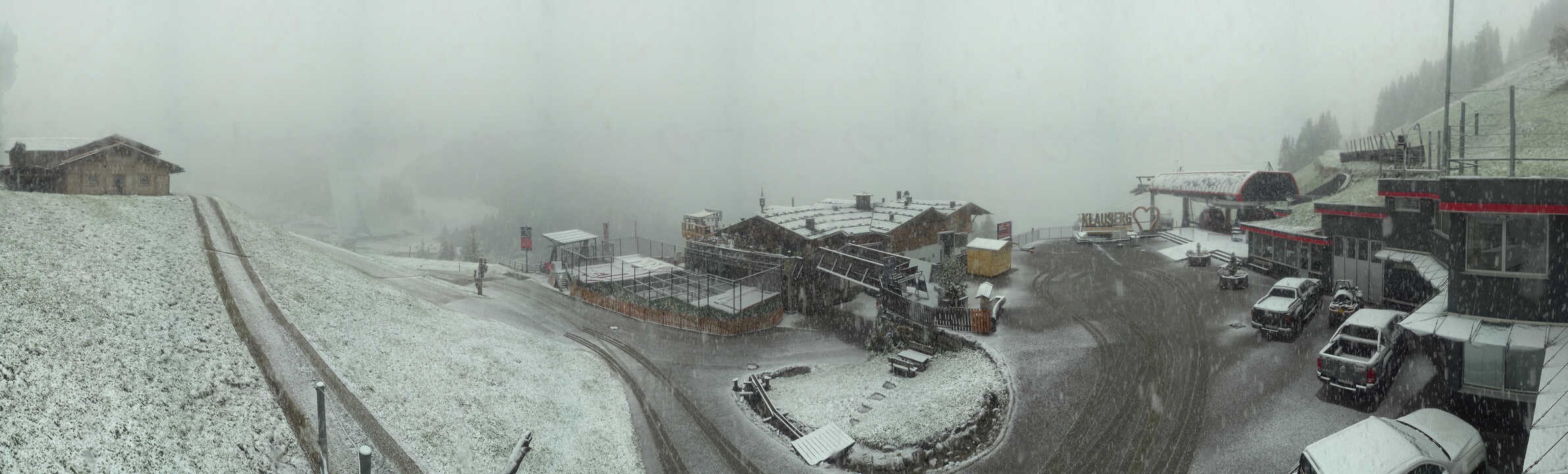 Archiv Foto Webcam Klausberg - Blick auf Kristallalm im Ahrntal (Südtirol)