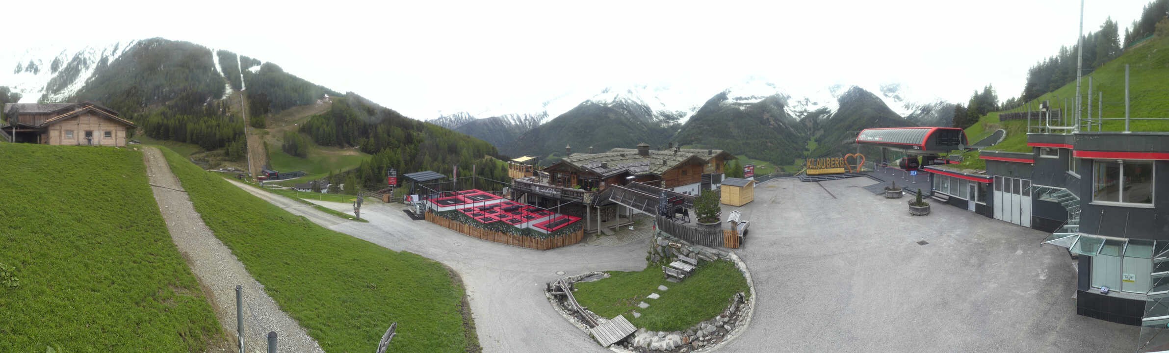 Archived image Webcam Klausberg - mountain restaurant Kristallalm in Ahrn Valley (South Tyrol)