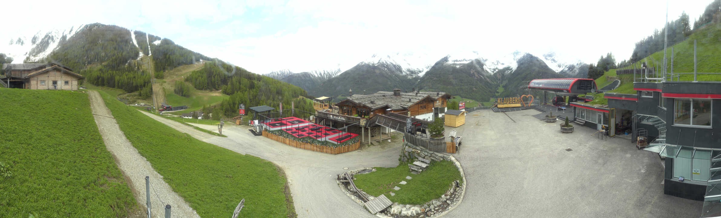 Archived image Webcam Klausberg - mountain restaurant Kristallalm in Ahrn Valley (South Tyrol)