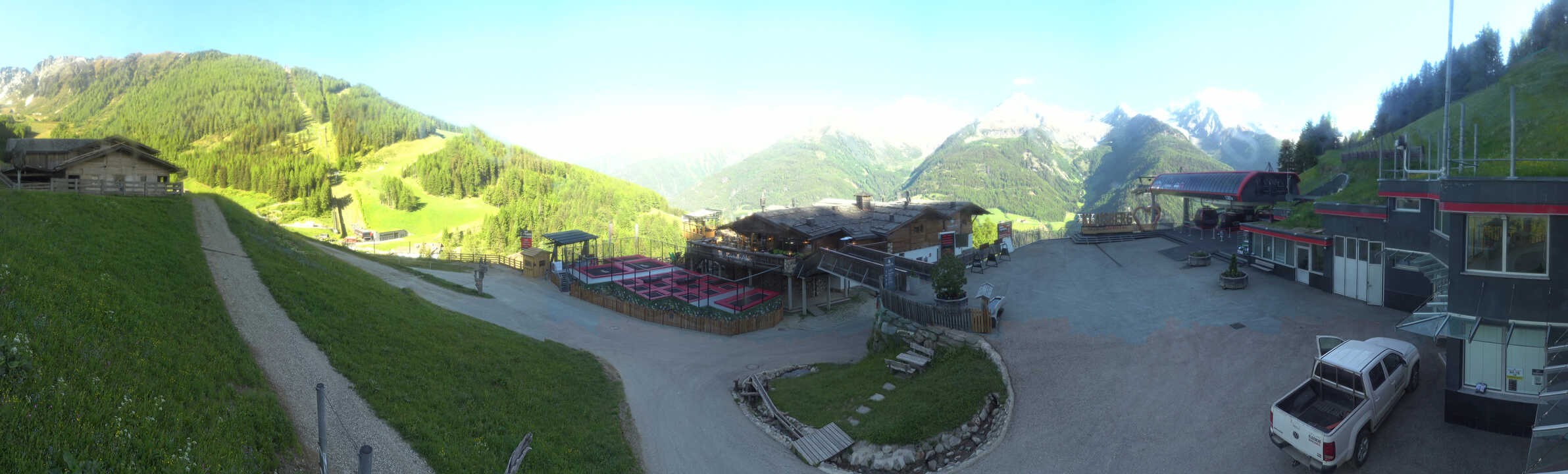 Archiv Foto Webcam Klausberg - Blick auf Kristallalm im Ahrntal (Südtirol)