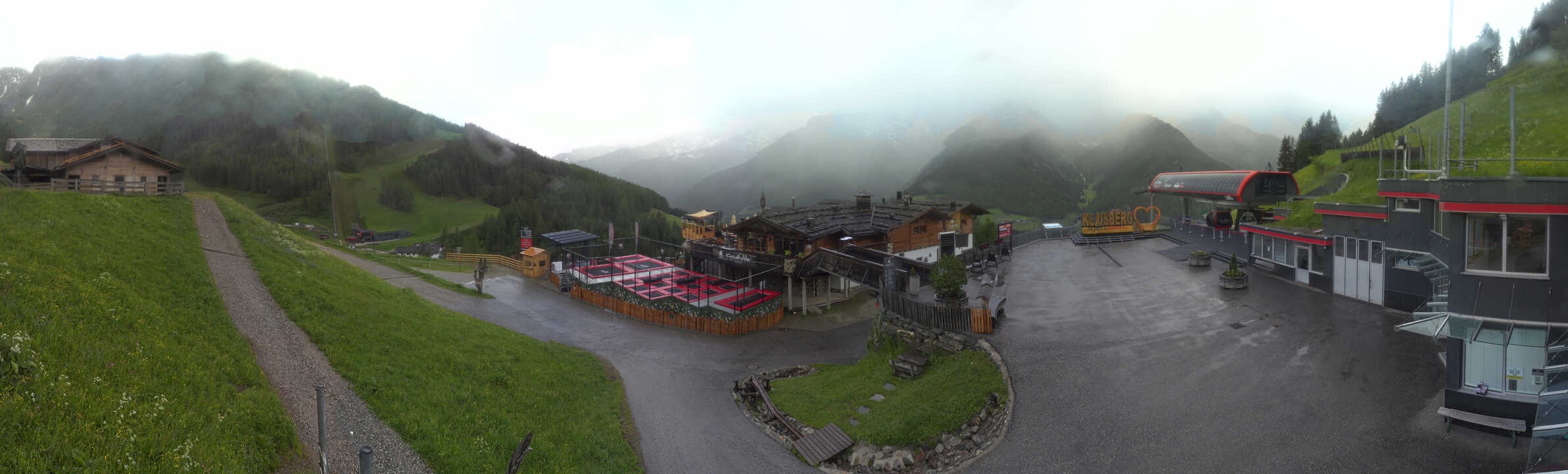 Archived image Webcam Klausberg - mountain restaurant Kristallalm in Ahrn Valley (South Tyrol)