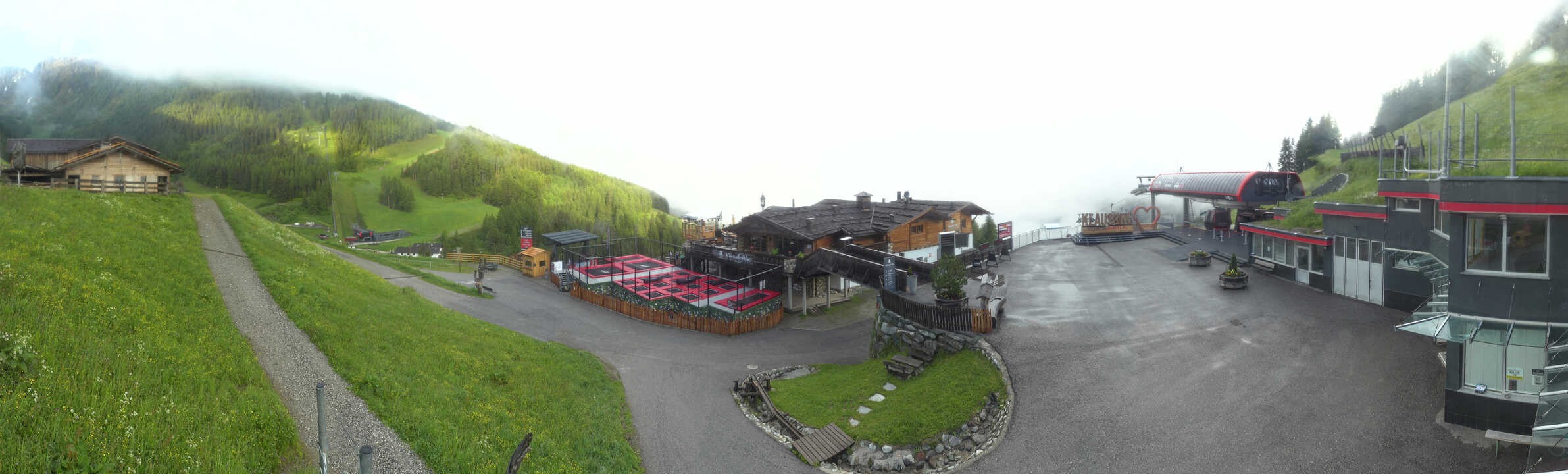 Archiv Foto Webcam Klausberg - Blick auf Kristallalm im Ahrntal (Südtirol)