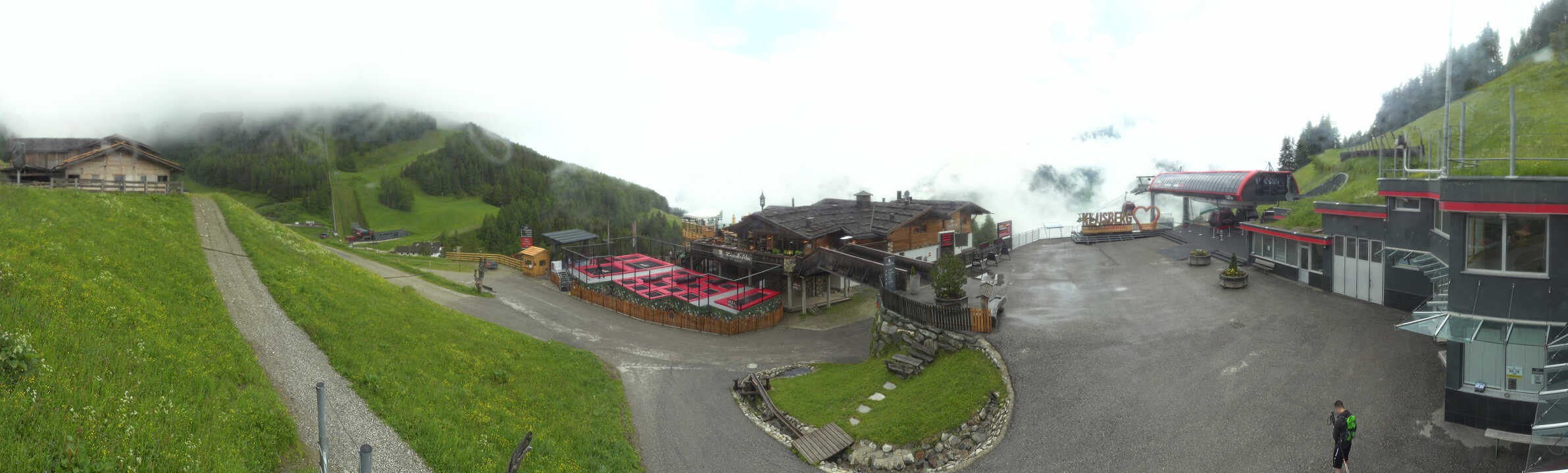 Archiv Foto Webcam Klausberg - Blick auf Kristallalm im Ahrntal (Südtirol)