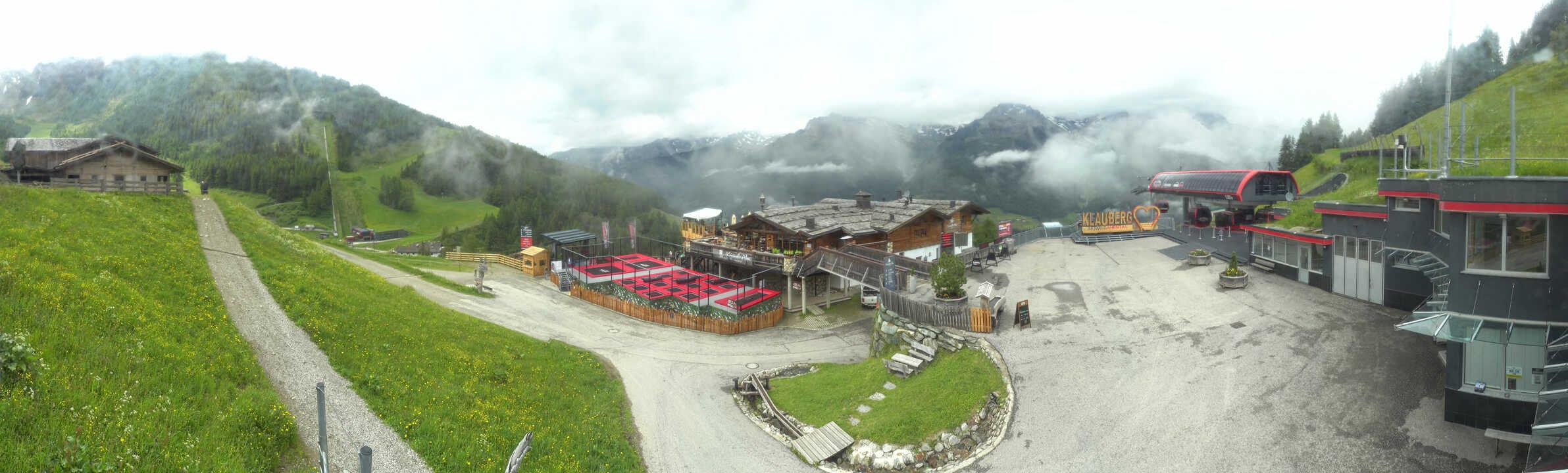 Archiv Foto Webcam Klausberg - Blick auf Kristallalm im Ahrntal (Südtirol)