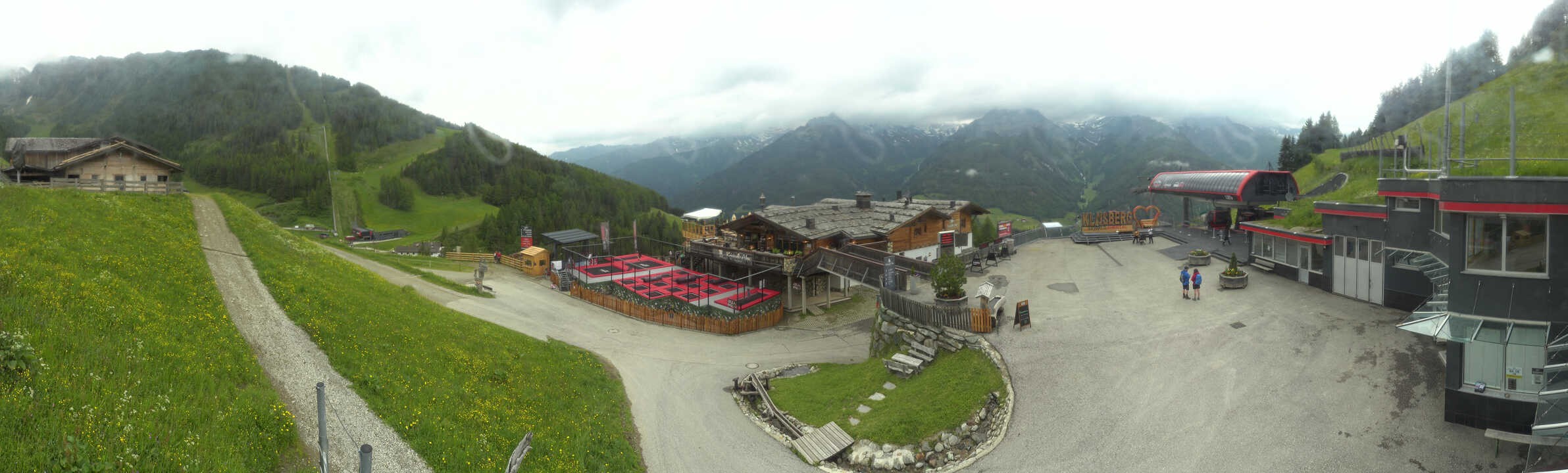 Archiv Foto Webcam Klausberg - Blick auf Kristallalm im Ahrntal (Südtirol)