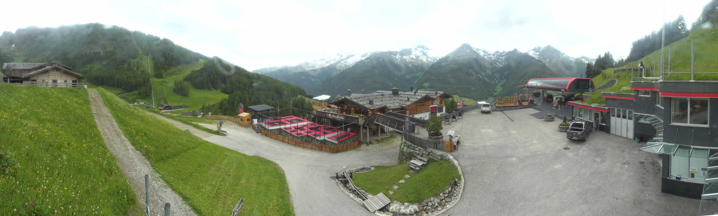 Archived image Webcam Klausberg - mountain restaurant Kristallalm in Ahrn Valley (South Tyrol)