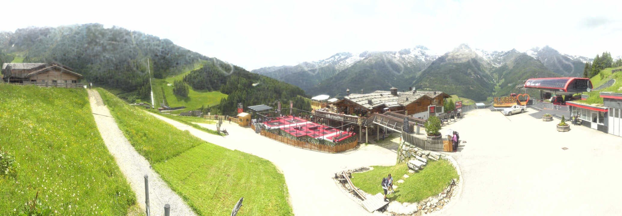 Archiv Foto Webcam Klausberg - Blick auf Kristallalm im Ahrntal (Südtirol)