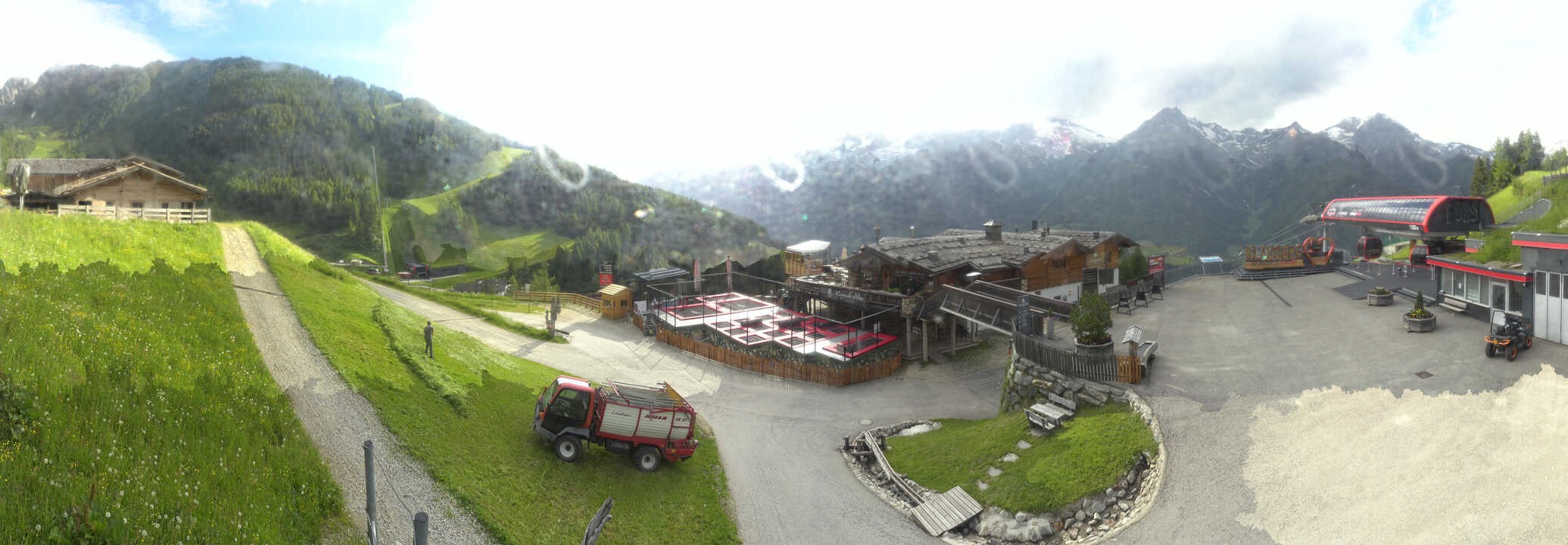 Archiv Foto Webcam Klausberg - Blick auf Kristallalm im Ahrntal (Südtirol)