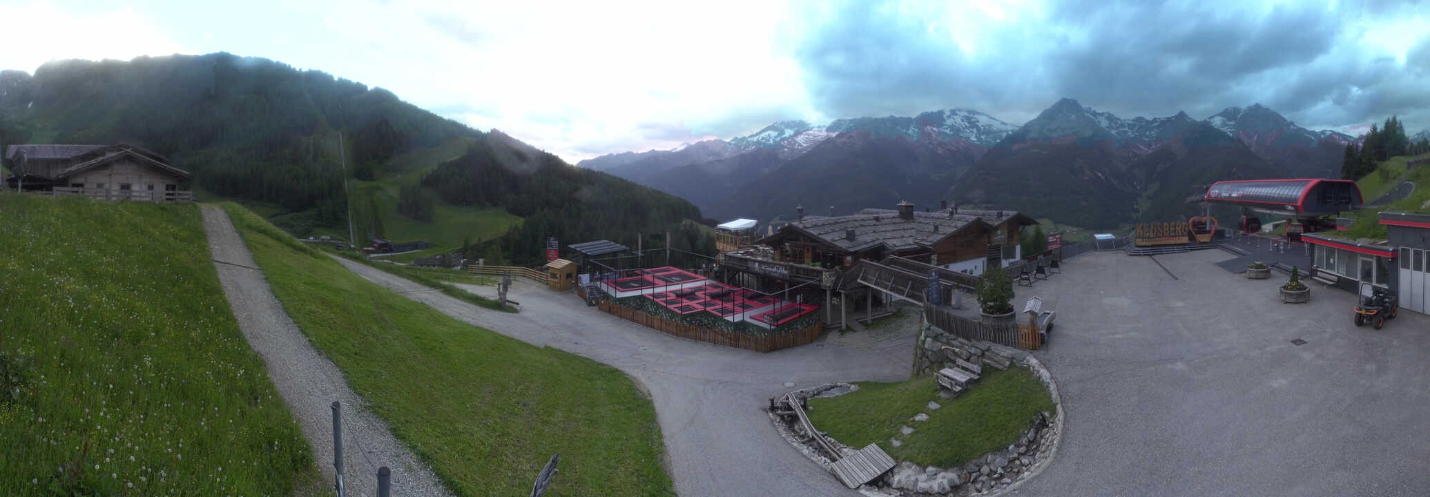 Archiv Foto Webcam Klausberg - Blick auf Kristallalm im Ahrntal (Südtirol)