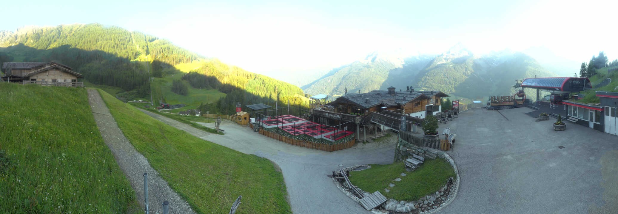 Archiv Foto Webcam Klausberg - Blick auf Kristallalm im Ahrntal (Südtirol)
