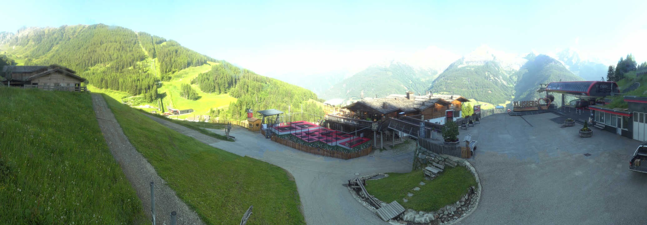 Archiv Foto Webcam Klausberg - Blick auf Kristallalm im Ahrntal (Südtirol)