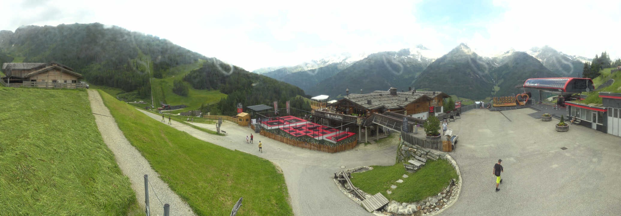 Archived image Webcam Klausberg - mountain restaurant Kristallalm in Ahrn Valley (South Tyrol)
