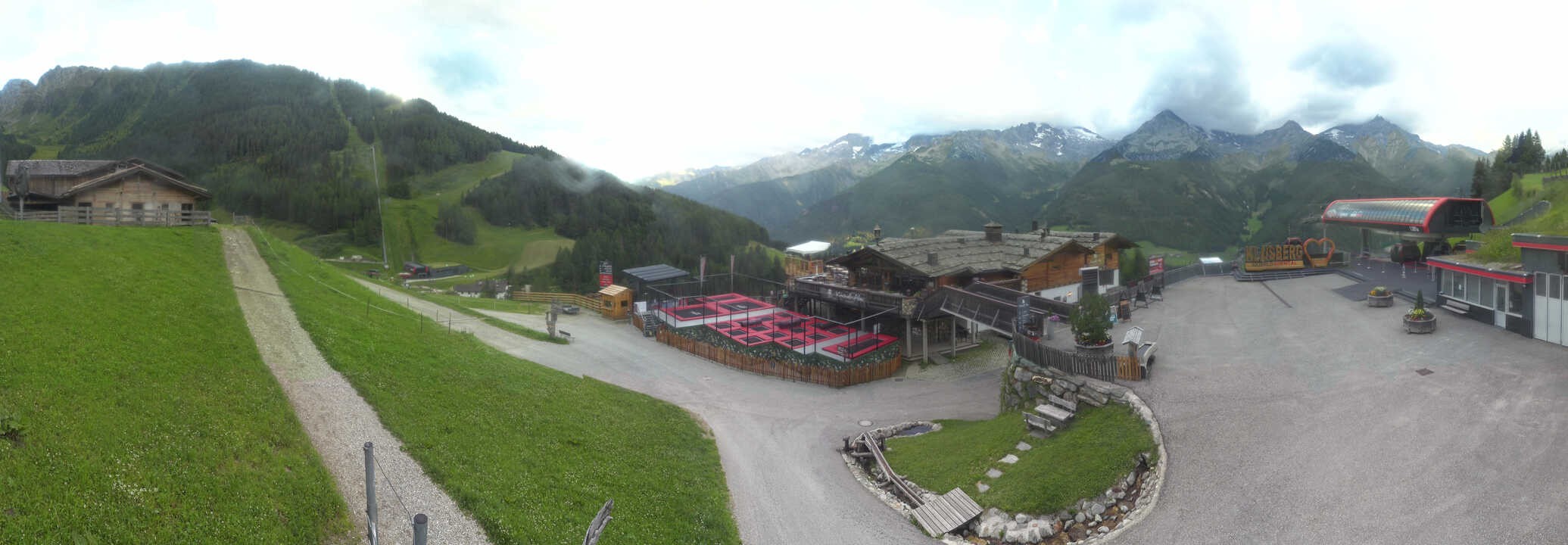 Archiv Foto Webcam Klausberg - Blick auf Kristallalm im Ahrntal (Südtirol)