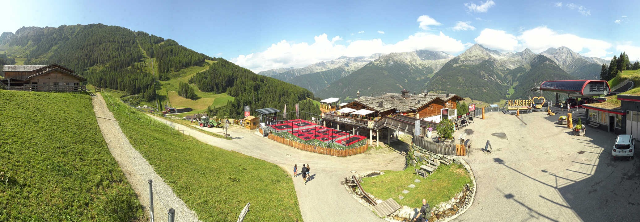 Archiv Foto Webcam Klausberg - Blick auf Kristallalm im Ahrntal (Südtirol)