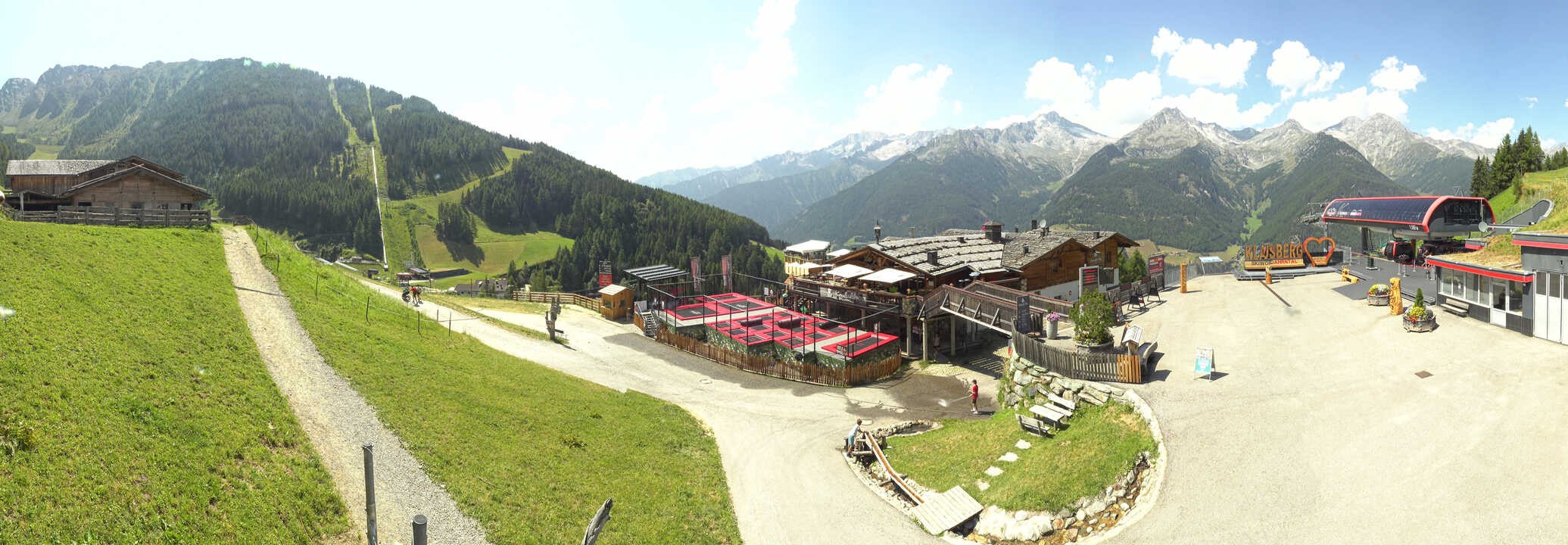 Archiv Foto Webcam Klausberg - Blick auf Kristallalm im Ahrntal (Südtirol)