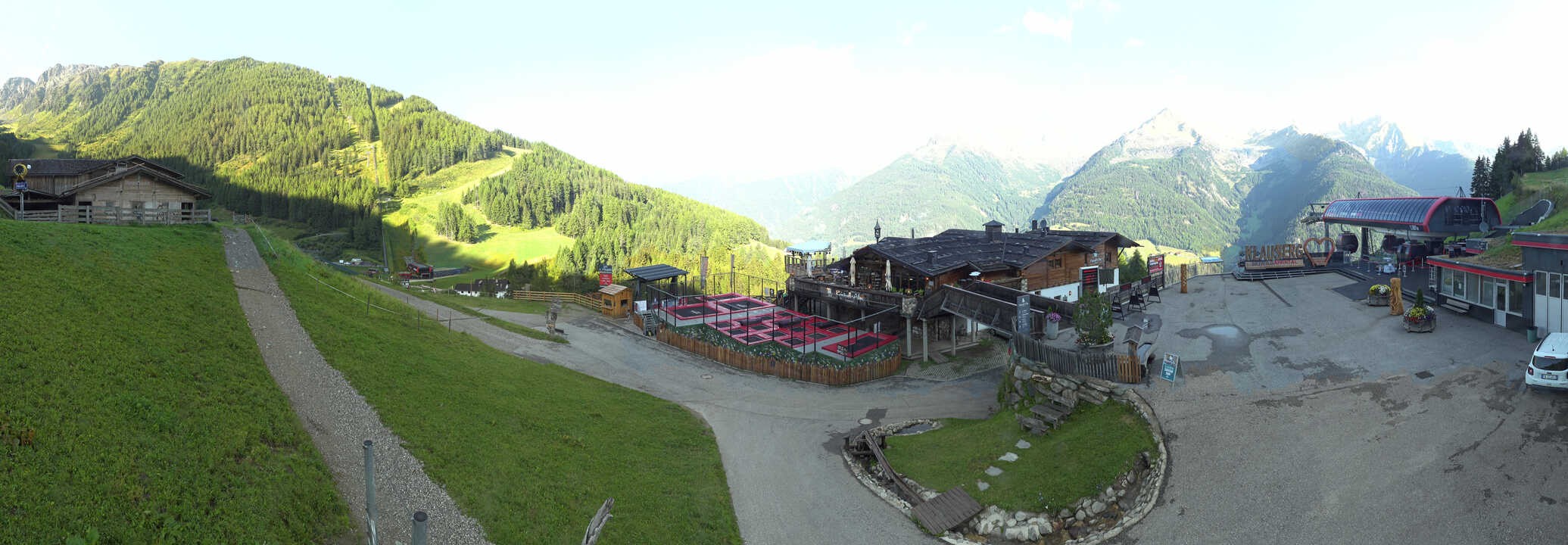 Archiv Foto Webcam Klausberg - Blick auf Kristallalm im Ahrntal (Südtirol)