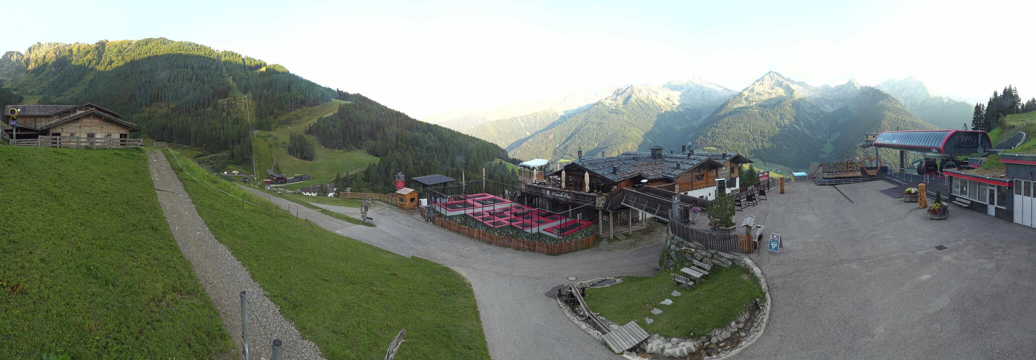 Archiv Foto Webcam Klausberg - Blick auf Kristallalm im Ahrntal (Südtirol)