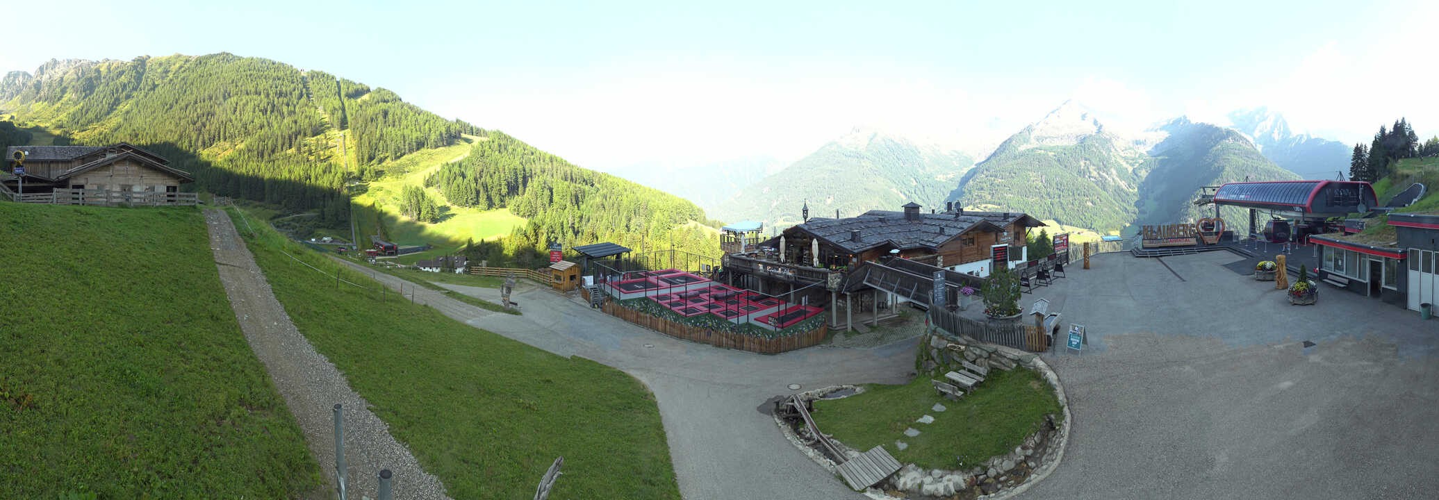 Archiv Foto Webcam Klausberg - Blick auf Kristallalm im Ahrntal (Südtirol)