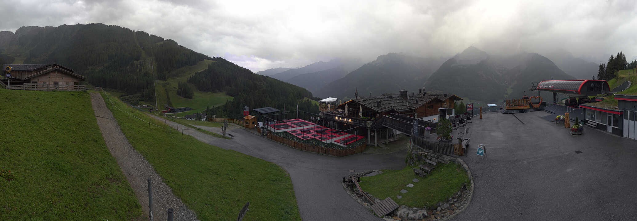 Archived image Webcam Klausberg - mountain restaurant Kristallalm in Ahrn Valley (South Tyrol)