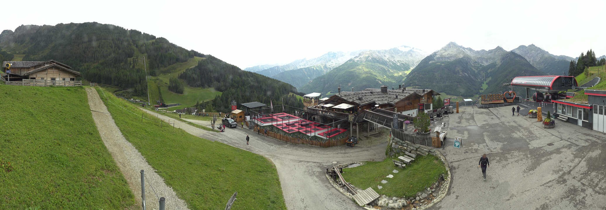Archiv Foto Webcam Klausberg - Blick auf Kristallalm im Ahrntal (Südtirol)