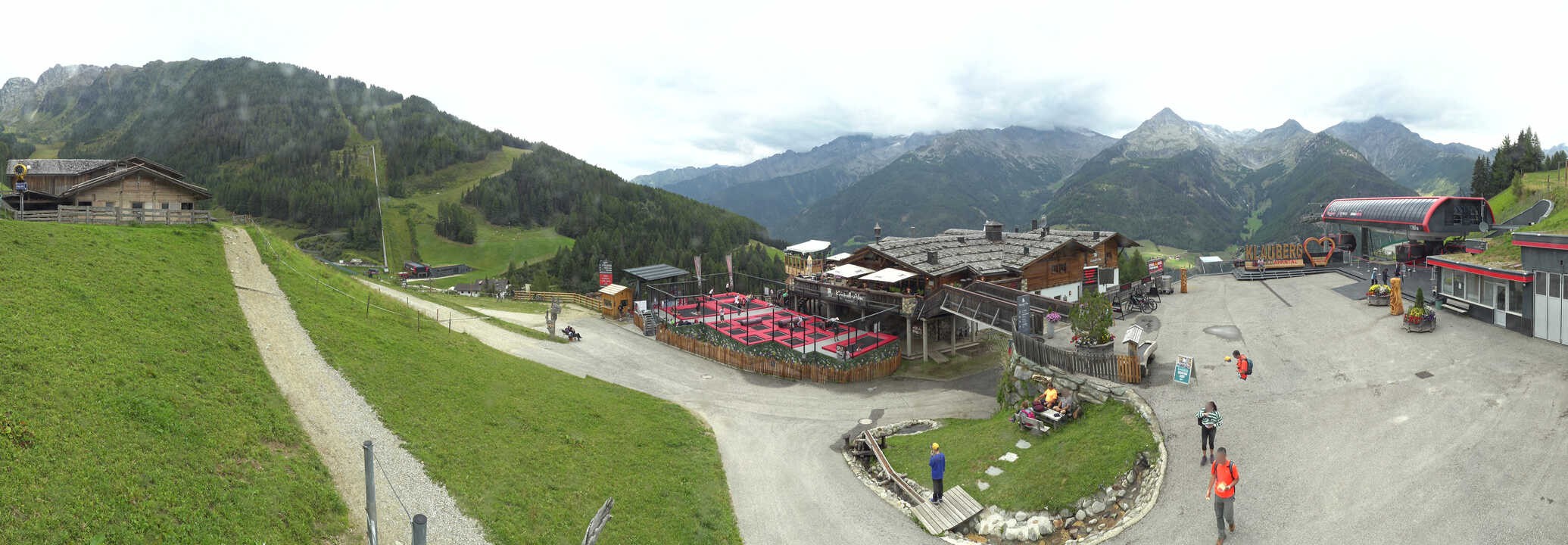 Archiv Foto Webcam Klausberg - Blick auf Kristallalm im Ahrntal (Südtirol)