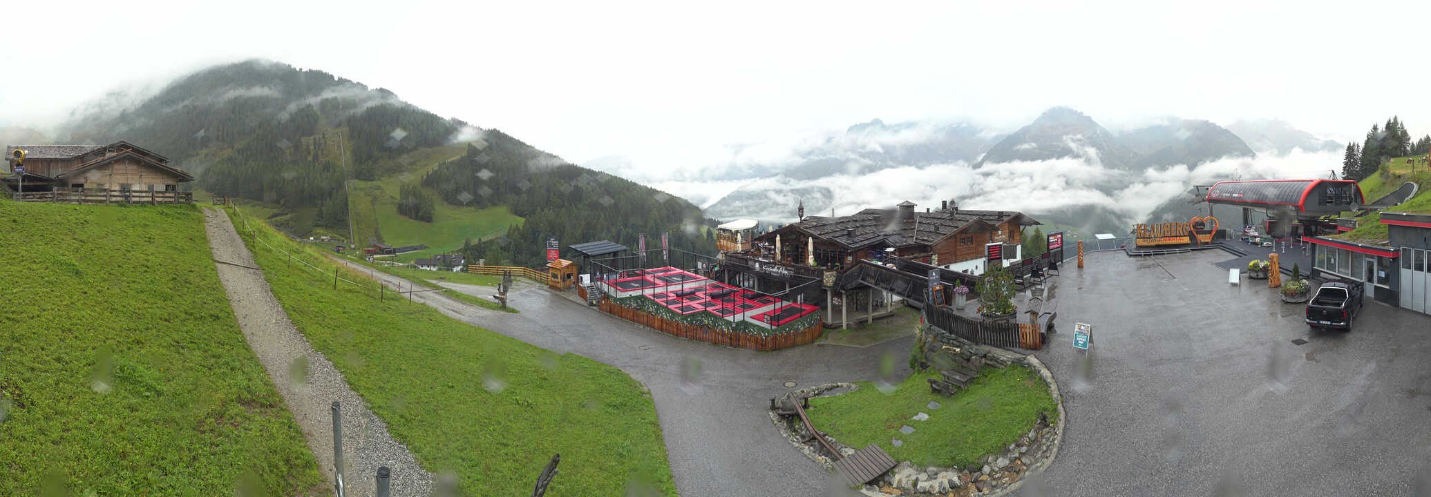 Archiv Foto Webcam Klausberg - Blick auf Kristallalm im Ahrntal (Südtirol)
