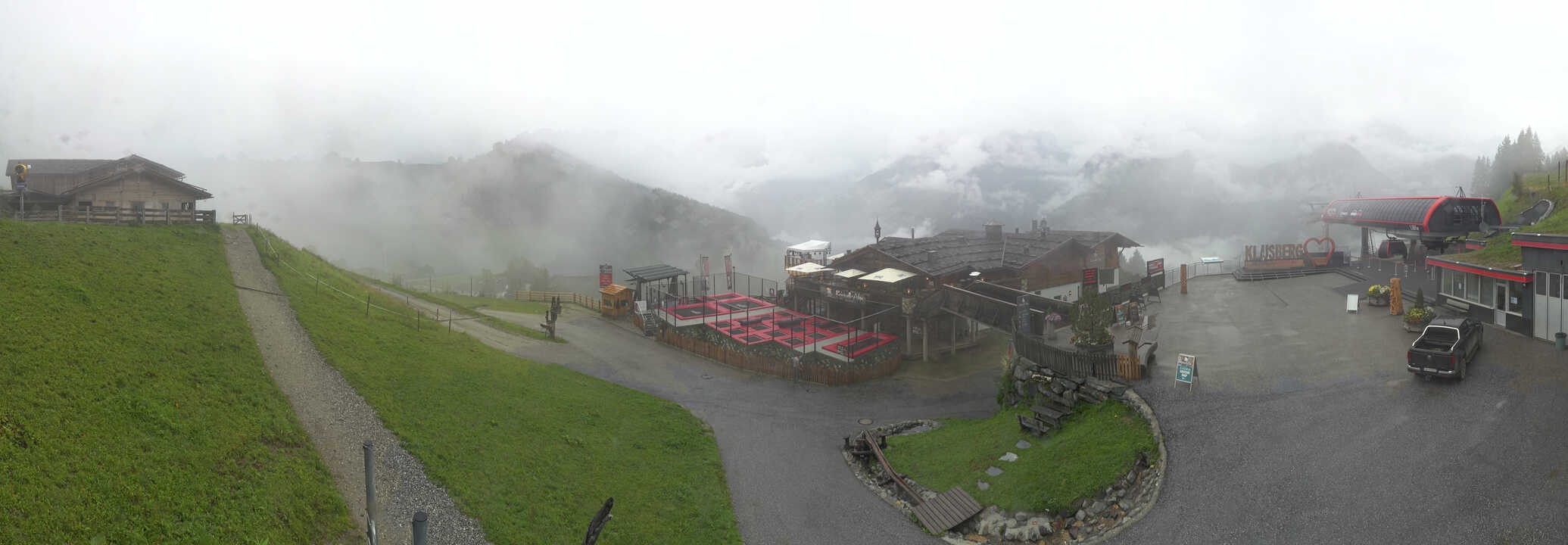 Archiv Foto Webcam Klausberg - Blick auf Kristallalm im Ahrntal (Südtirol)