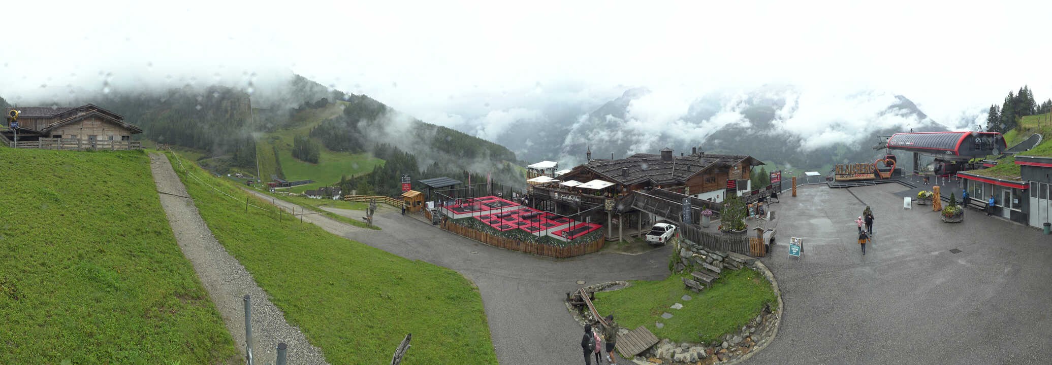 Archiv Foto Webcam Klausberg - Blick auf Kristallalm im Ahrntal (Südtirol)