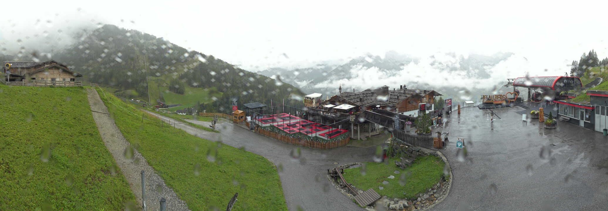 Archiv Foto Webcam Klausberg - Blick auf Kristallalm im Ahrntal (Südtirol)