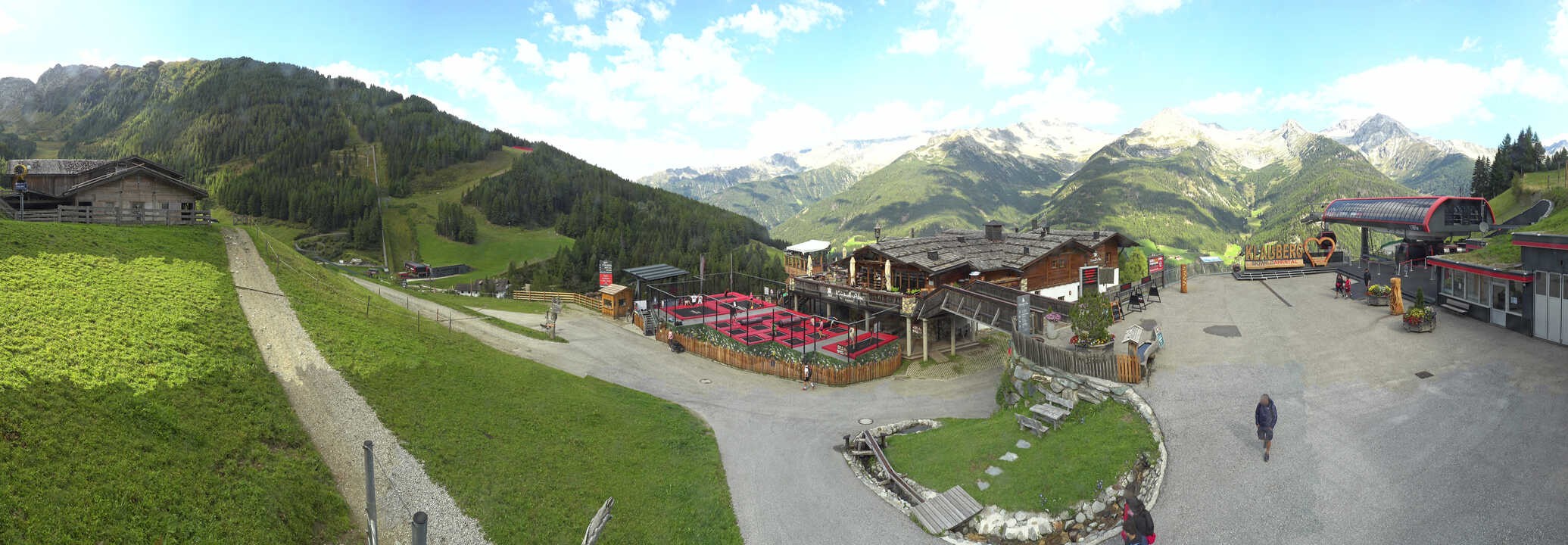 Archived image Webcam Klausberg - mountain restaurant Kristallalm in Ahrn Valley (South Tyrol)