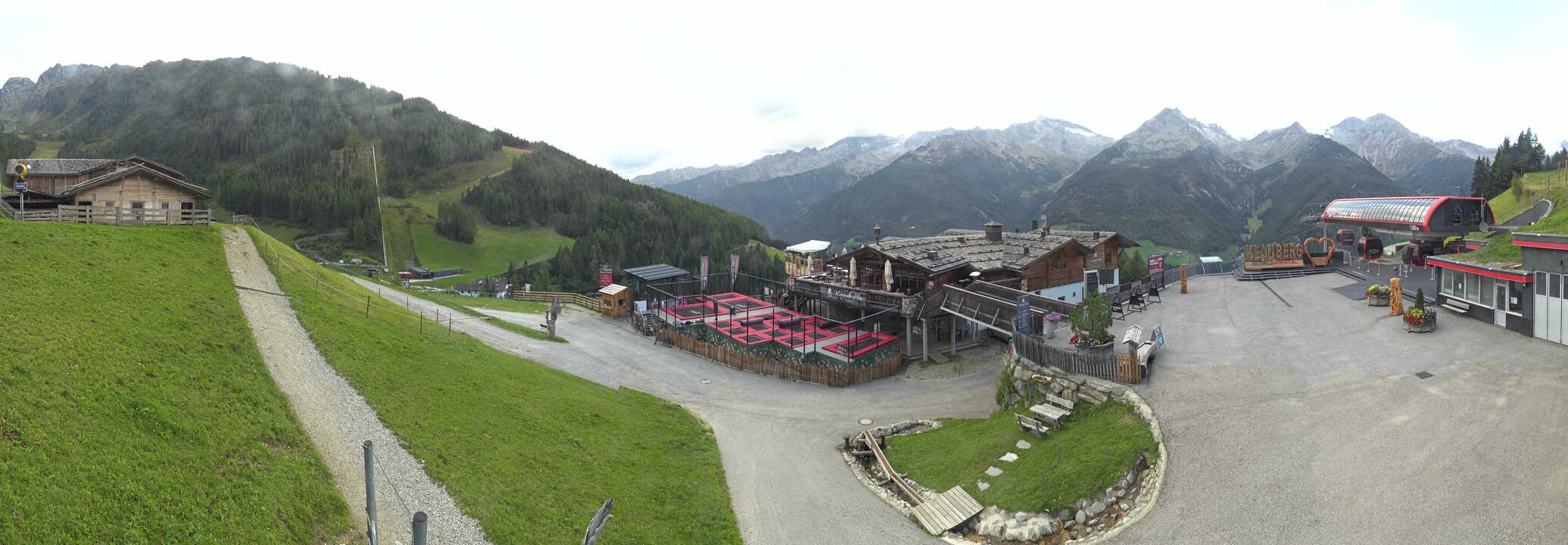 Archived image Webcam Klausberg - mountain restaurant Kristallalm in Ahrn Valley (South Tyrol)