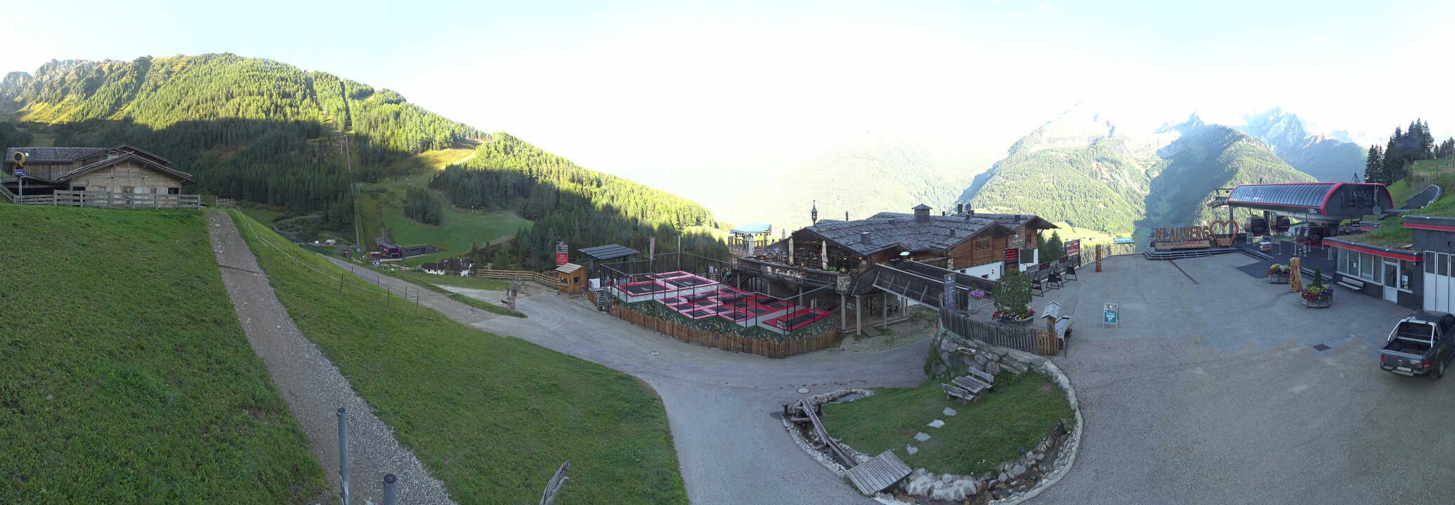 Archiv Foto Webcam Klausberg - Blick auf Kristallalm im Ahrntal (Südtirol)
