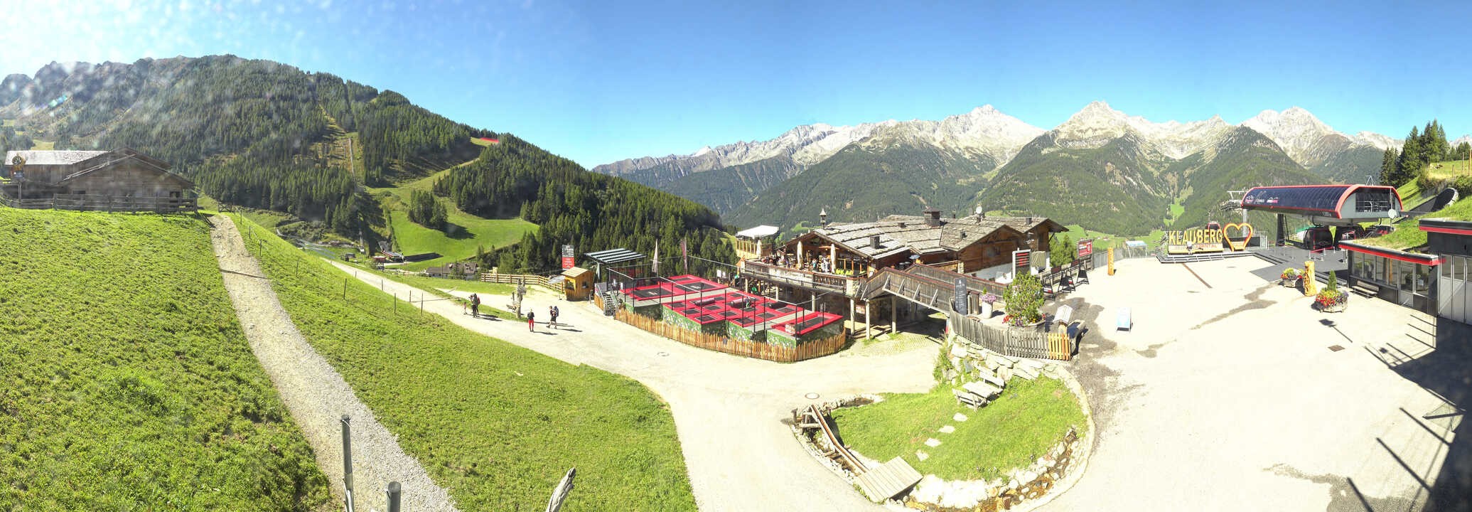 Archiv Foto Webcam Klausberg - Blick auf Kristallalm im Ahrntal (Südtirol)