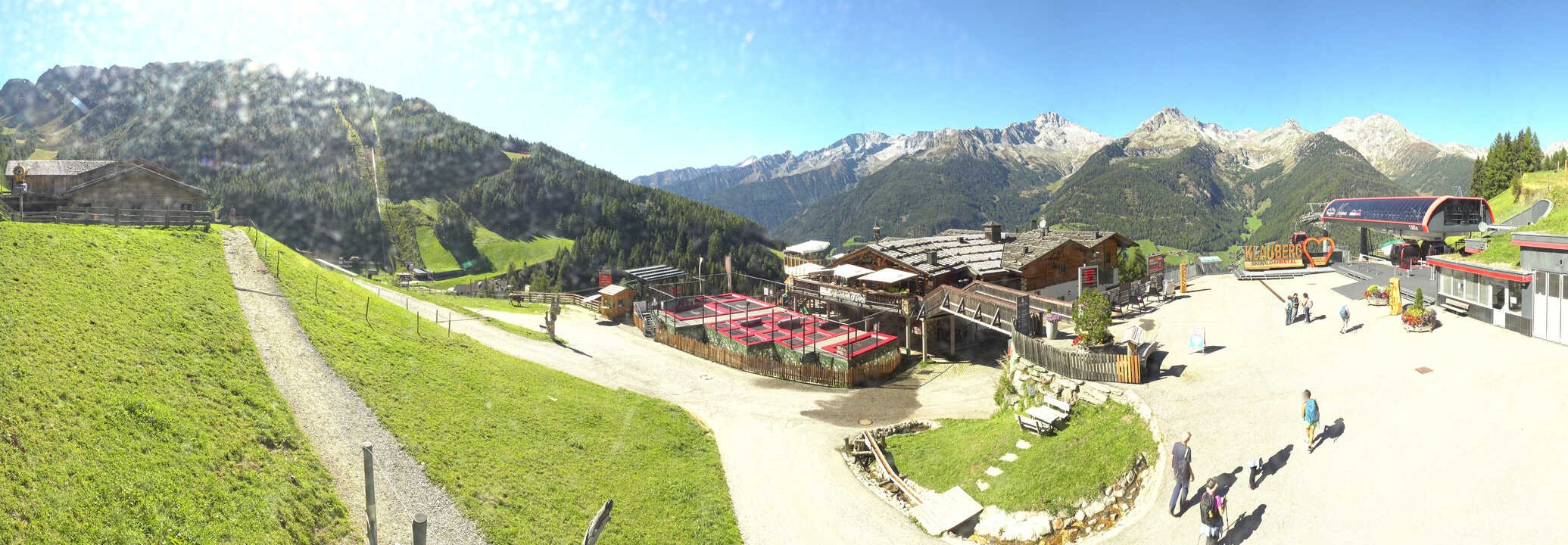 Archiv Foto Webcam Klausberg - Blick auf Kristallalm im Ahrntal (Südtirol)