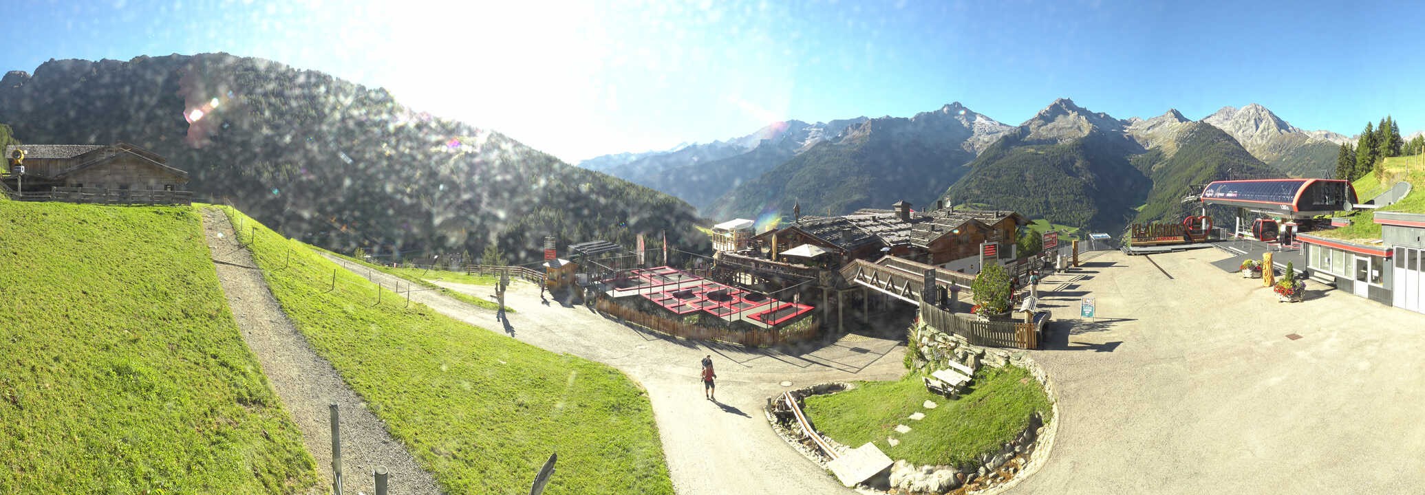 Archiv Foto Webcam Klausberg - Blick auf Kristallalm im Ahrntal (Südtirol)
