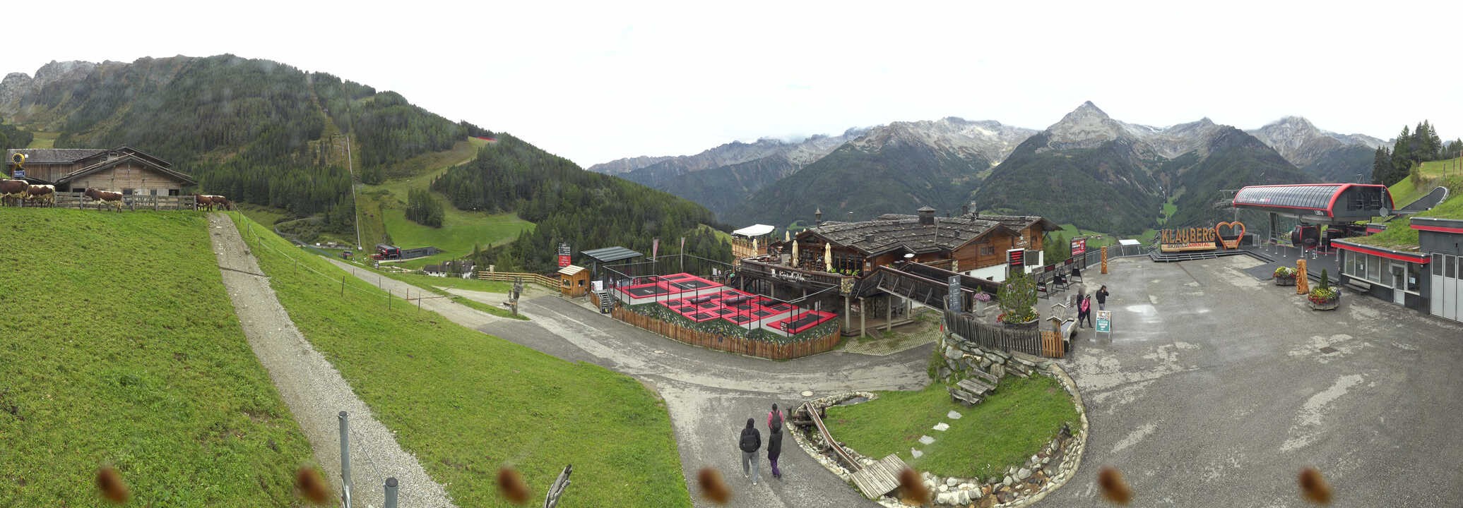 Archiv Foto Webcam Klausberg - Blick auf Kristallalm im Ahrntal (Südtirol)