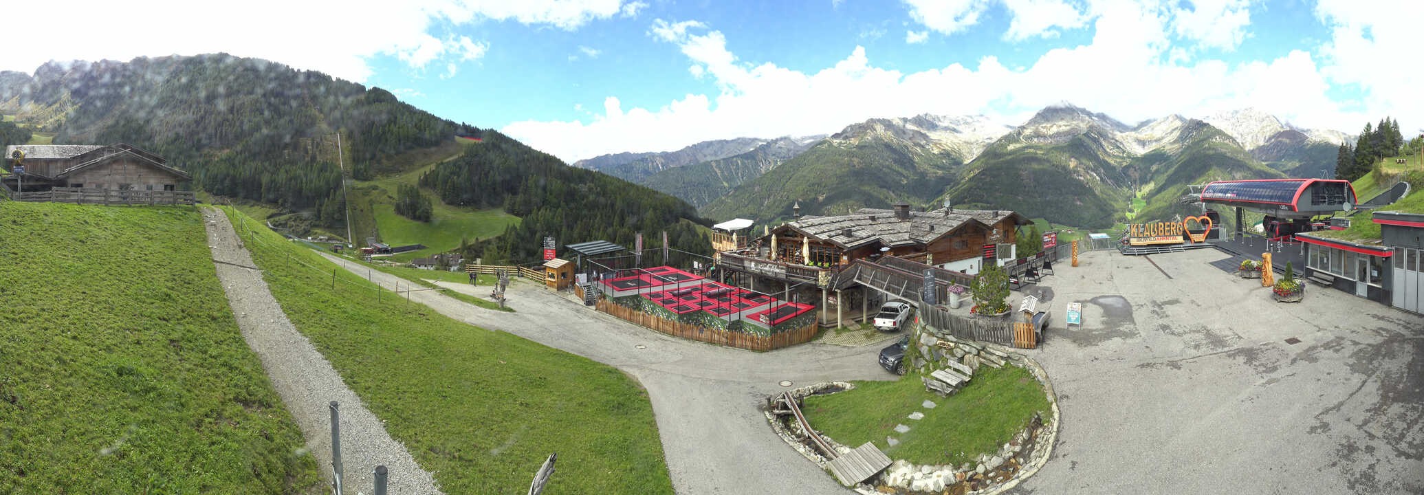 Archiv Foto Webcam Klausberg - Blick auf Kristallalm im Ahrntal (Südtirol)