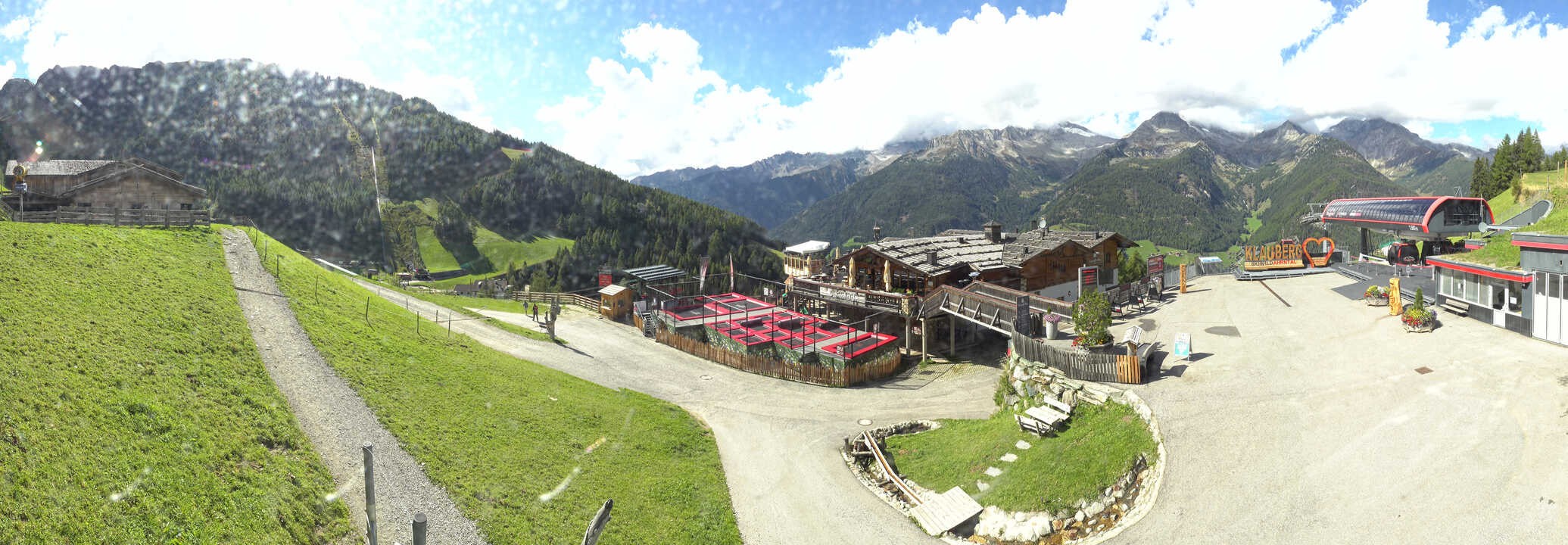 Archiv Foto Webcam Klausberg - Blick auf Kristallalm im Ahrntal (Südtirol)