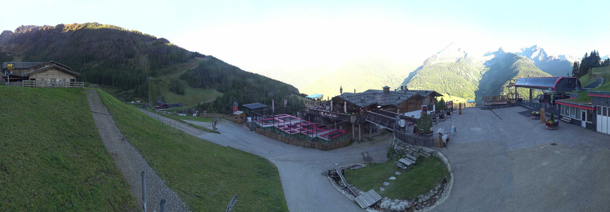 Archiv Foto Webcam Klausberg - Blick auf Kristallalm im Ahrntal (Südtirol)
