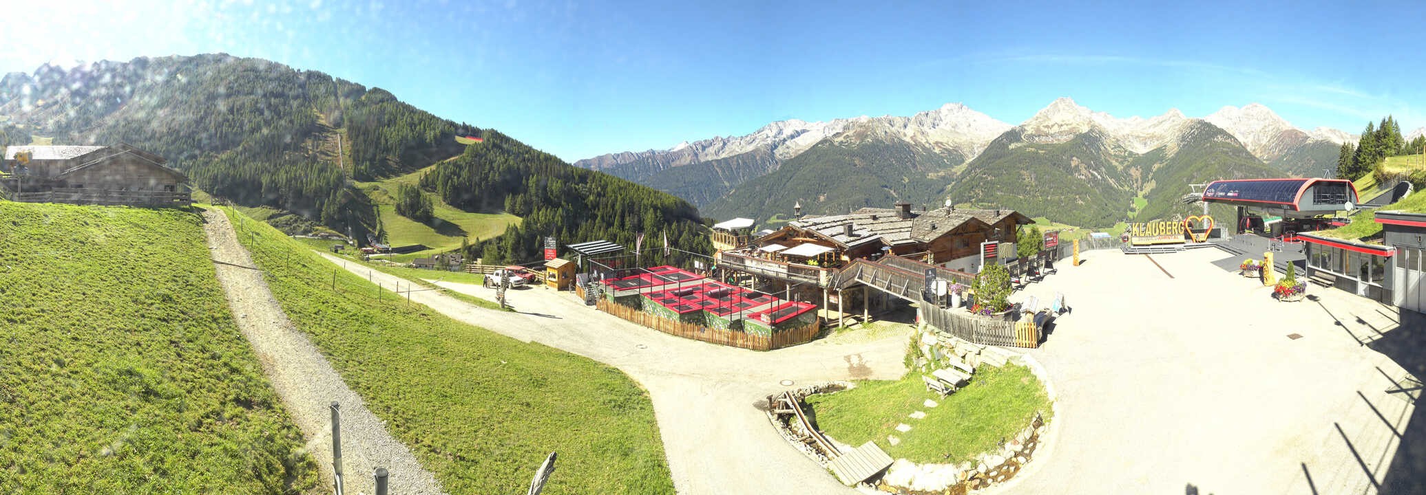 Archiv Foto Webcam Klausberg - Blick auf Kristallalm im Ahrntal (Südtirol)
