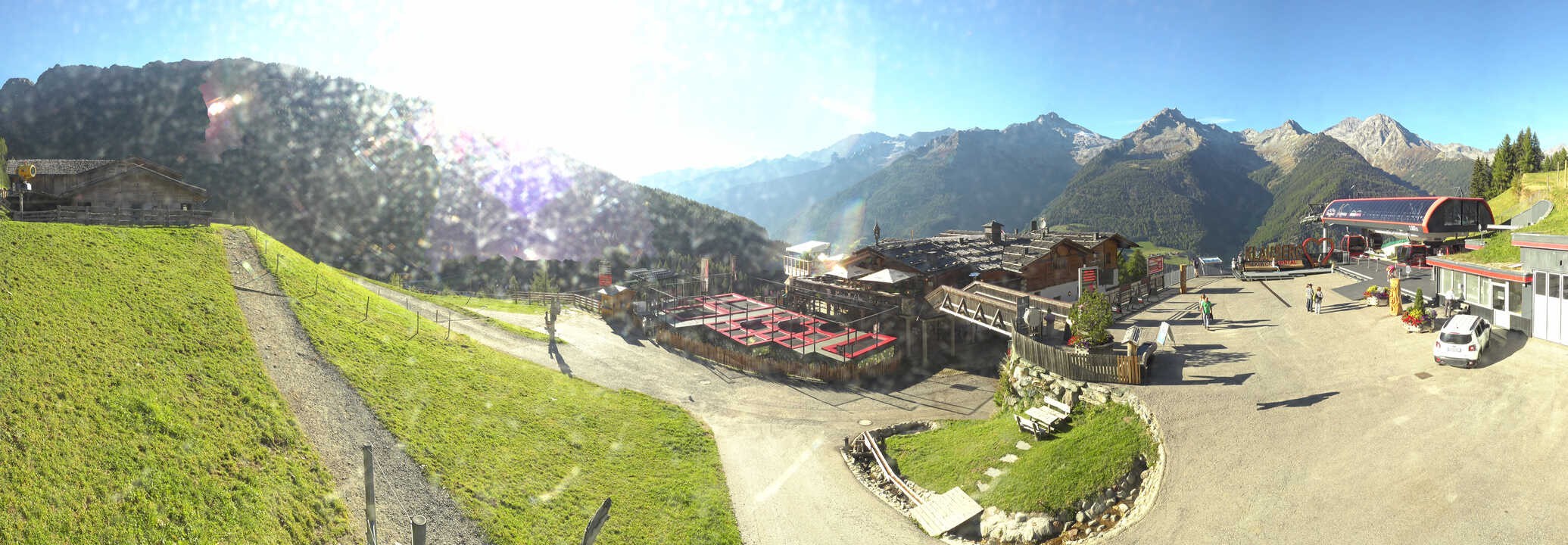 Archiv Foto Webcam Klausberg - Blick auf Kristallalm im Ahrntal (Südtirol)