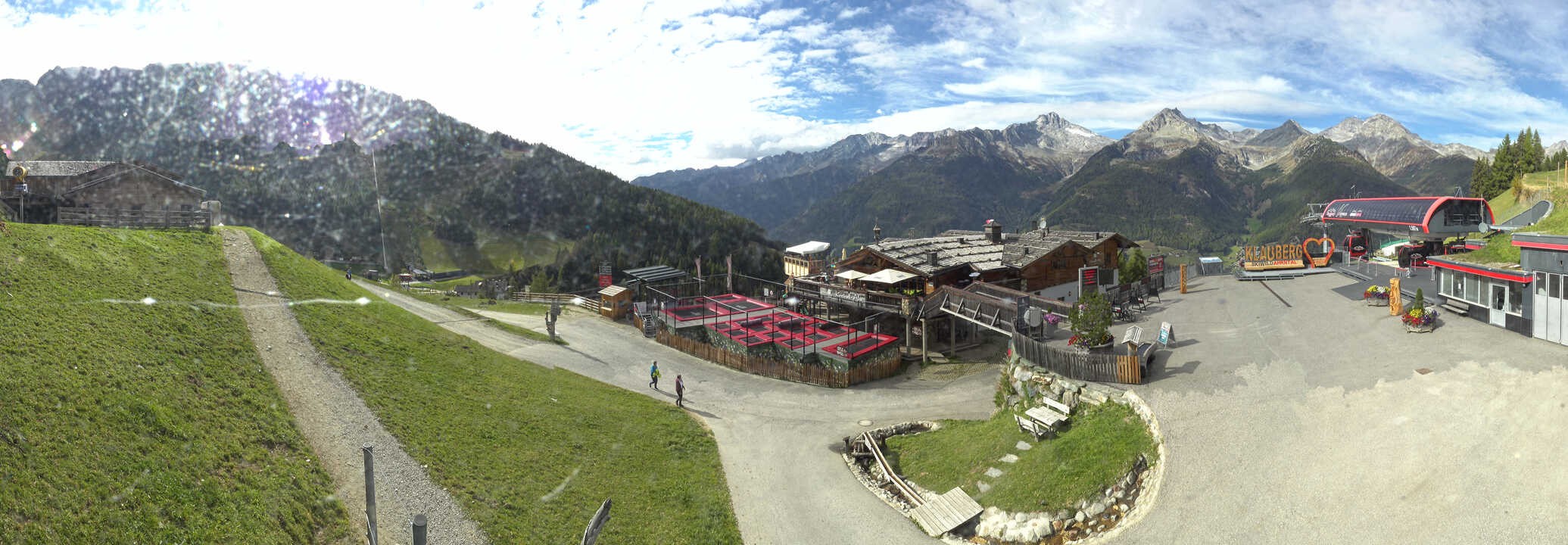 Archived image Webcam Klausberg - mountain restaurant Kristallalm in Ahrn Valley (South Tyrol)