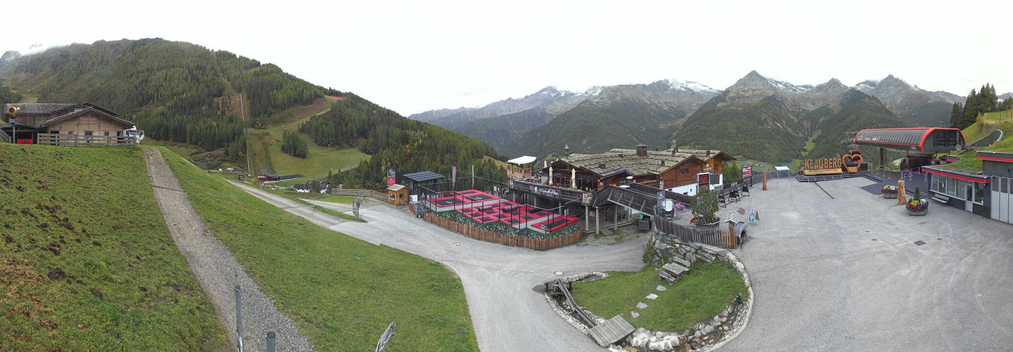 Archived image Webcam Klausberg - mountain restaurant Kristallalm in Ahrn Valley (South Tyrol)