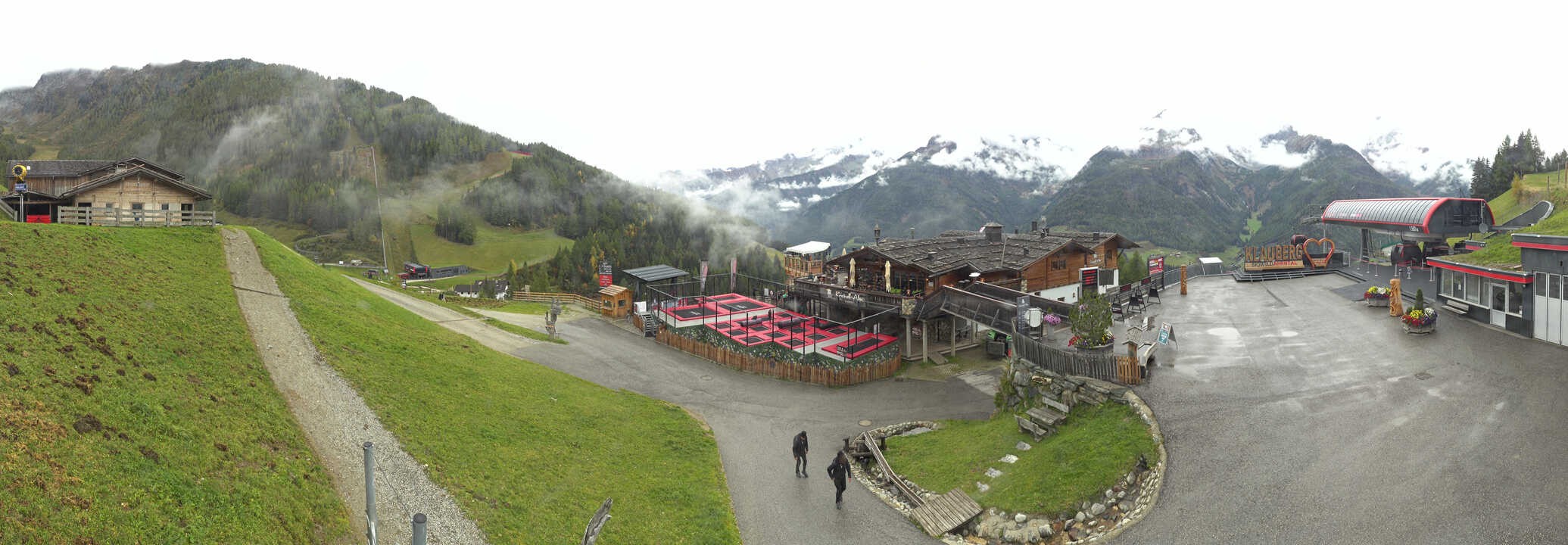Archived image Webcam Klausberg - mountain restaurant Kristallalm in Ahrn Valley (South Tyrol)
