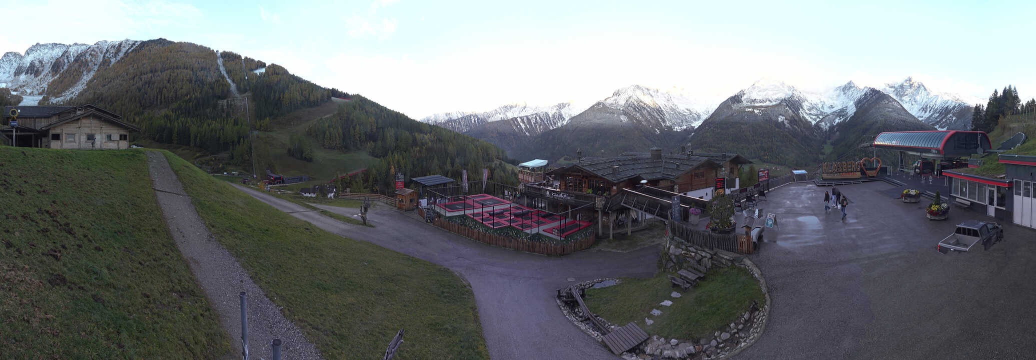 Archiv Foto Webcam Klausberg - Blick auf Kristallalm im Ahrntal (Südtirol)