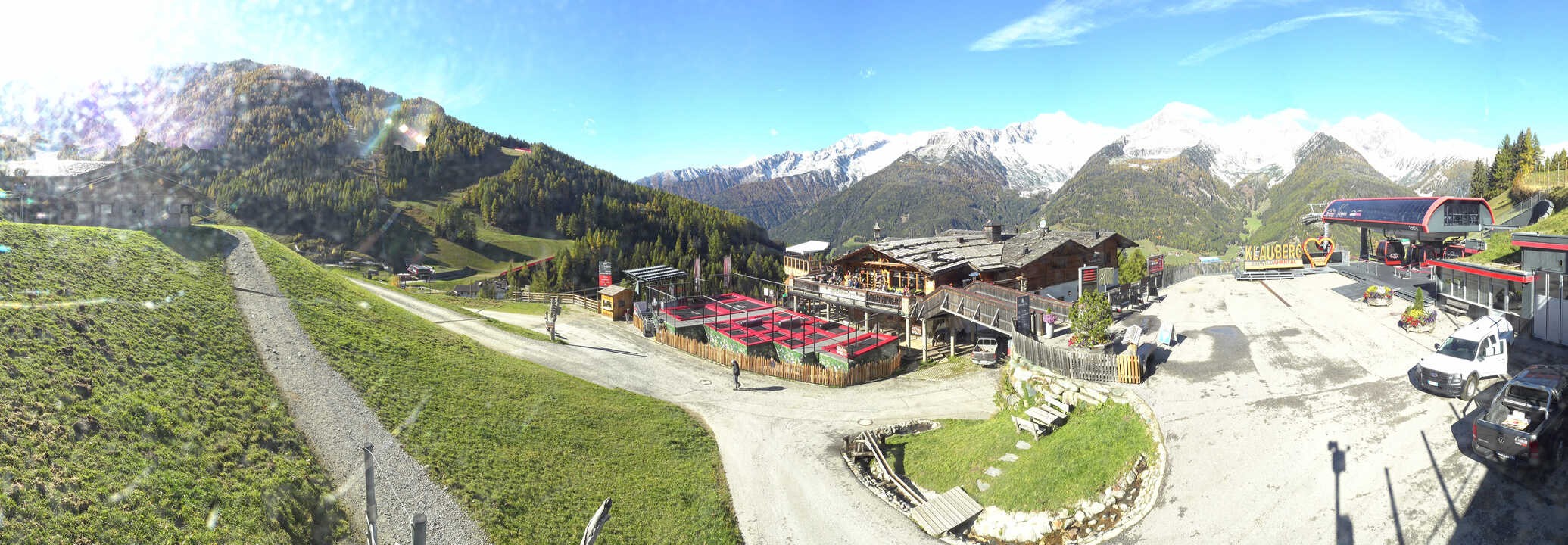 Archiv Foto Webcam Klausberg - Blick auf Kristallalm im Ahrntal (Südtirol)